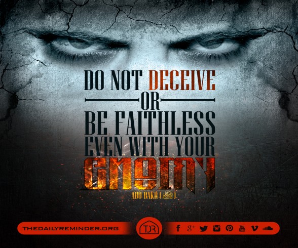 Never Deceive.