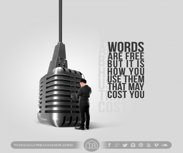 Words are free