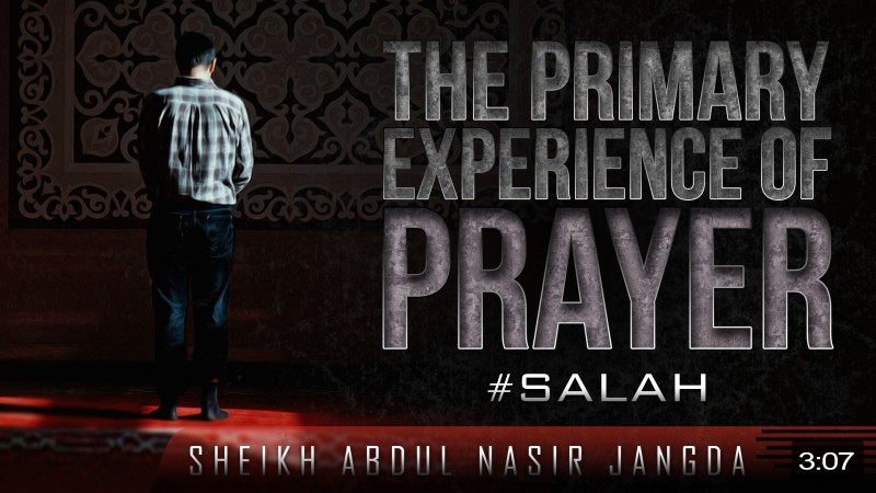 The Primary Experience Of Prayer