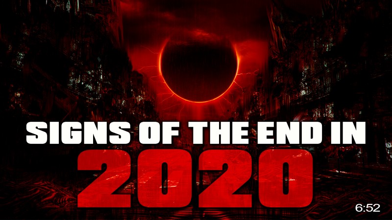 World Being Prepared For The End Of Times In 2020?! ????